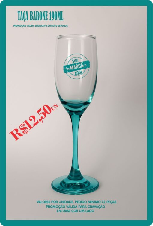 Taça Barone Champagne 190ml - Imagem 9
