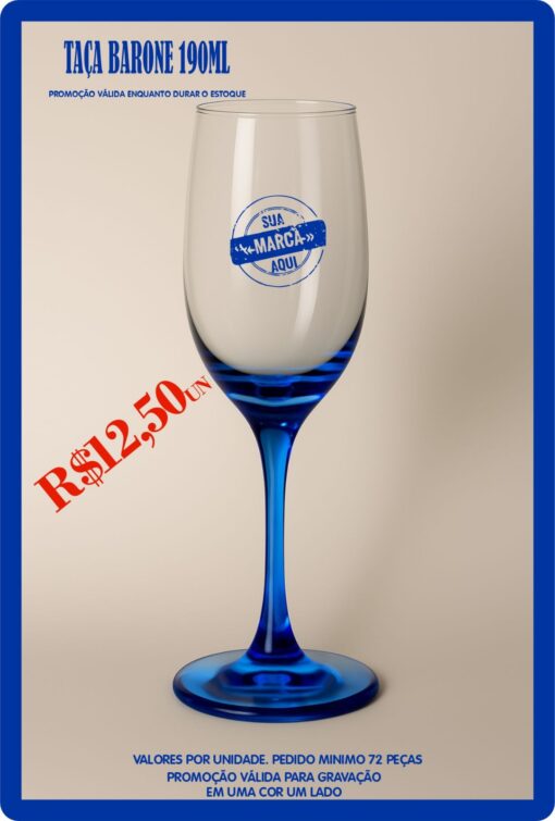 Taça Barone Champagne 190ml - Imagem 8