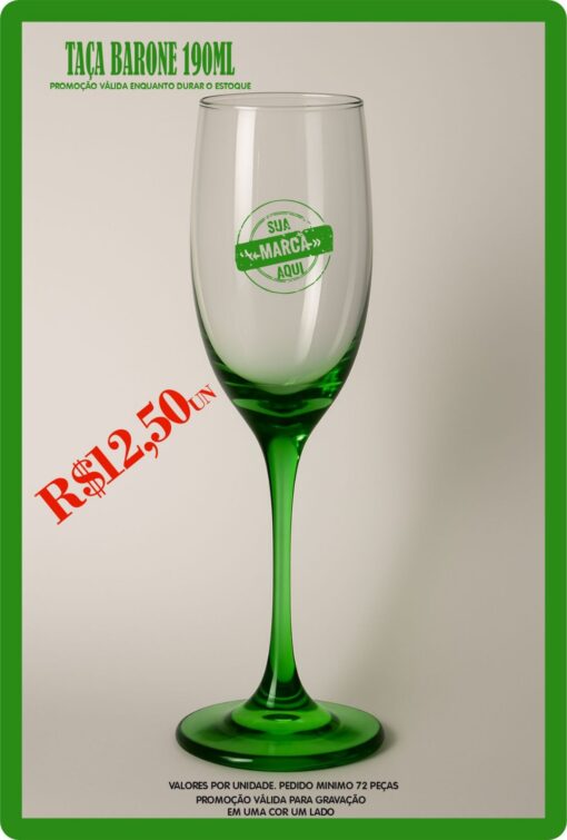 Taça Barone Champagne 190ml - Imagem 5