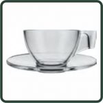 Xícara Astral Café c/ Pires 90ml - CX 24pçs
