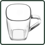 Caneca Quadre 300ml